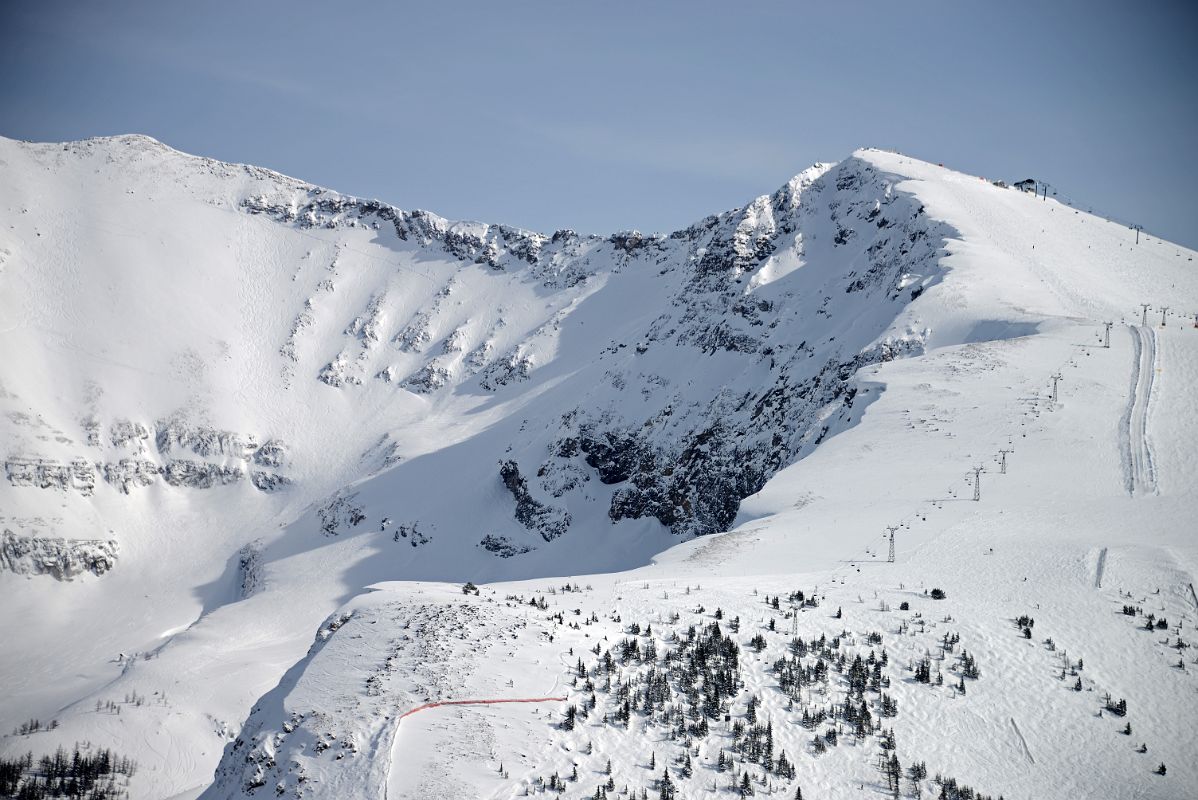 14E Delirium Dive And Lookout Mountain From Goats Eye Mountain At Banff Sunshine Ski Area